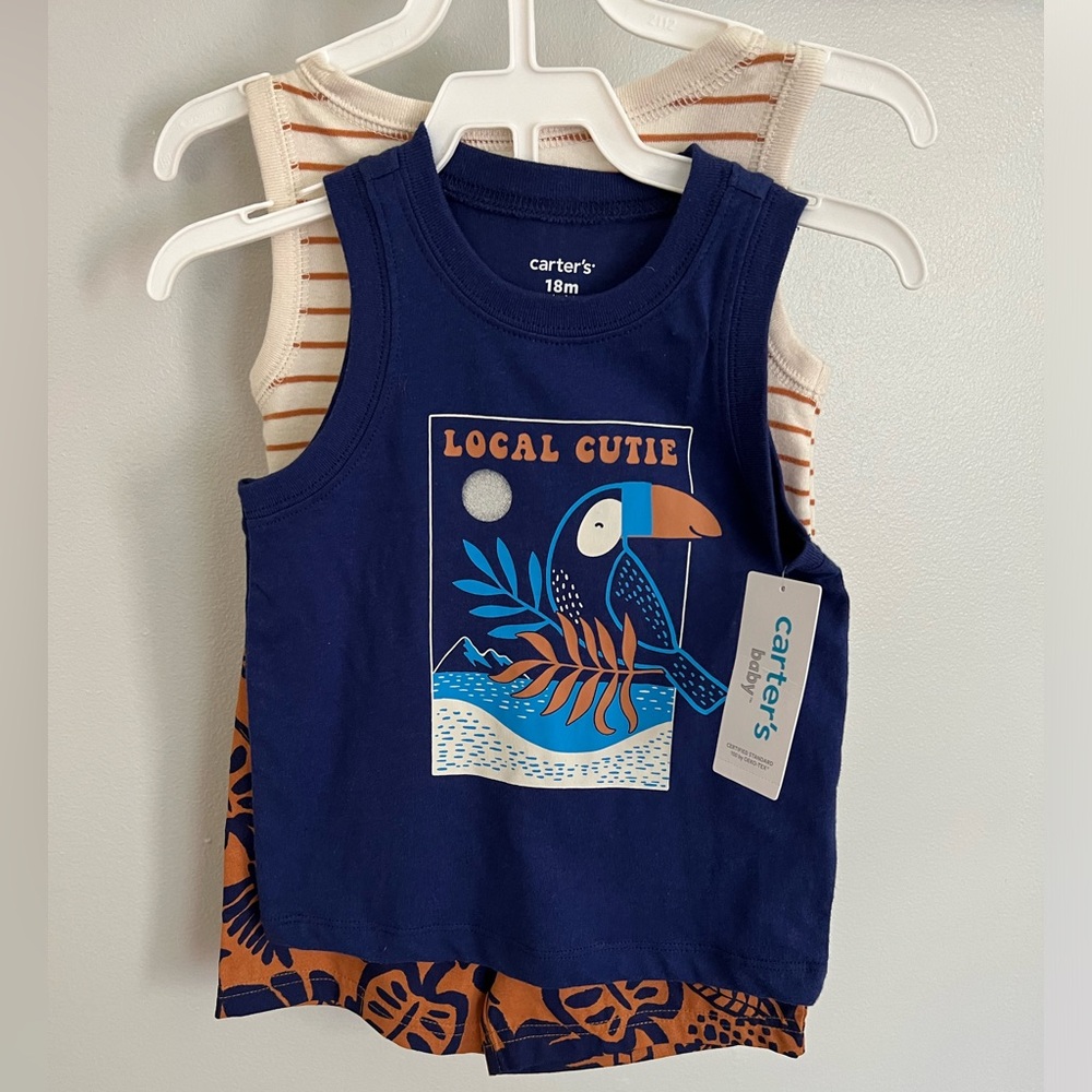 carters 3pc matching set